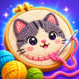 أيقونة Wool Jam: Yarn Loop Puzzle